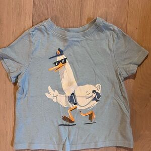 Old Navy Light Blue Seagull Graphic Tee